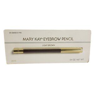 Vintage Mary Kay Light Brown Eyebrow Wooden Pencil .04 Oz Sealed New